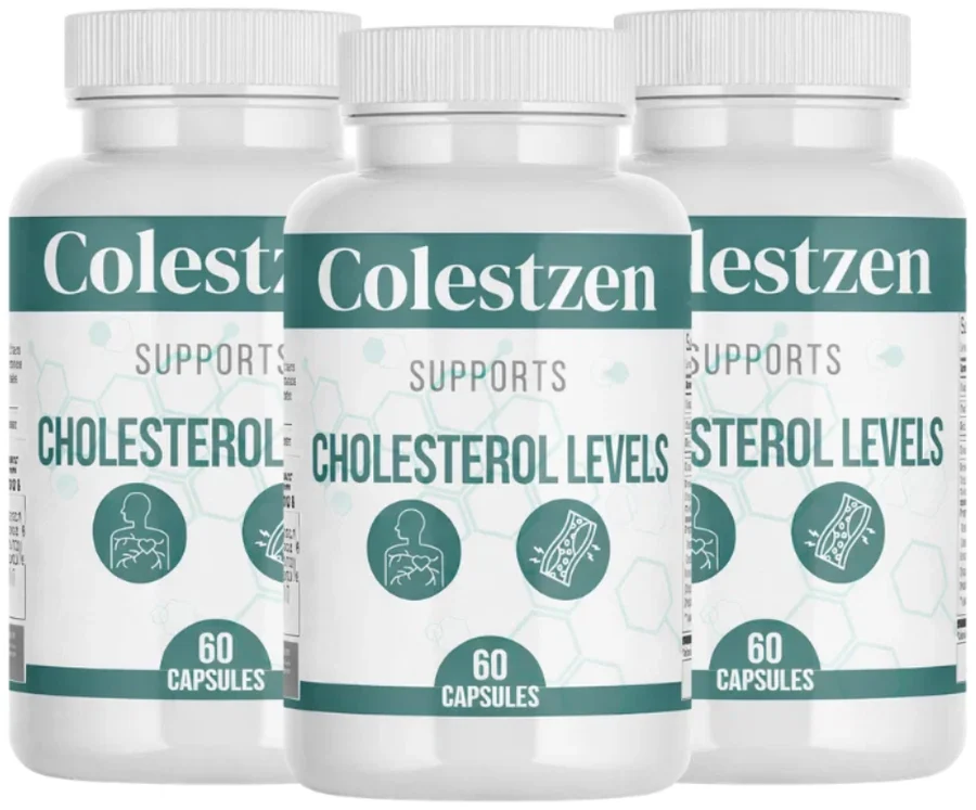 Three bottles of ColestZen